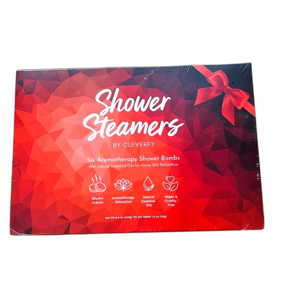 Shower Steamers By Cleverfy Six Aromatherapy Shower Bombs Fizzies New In Package